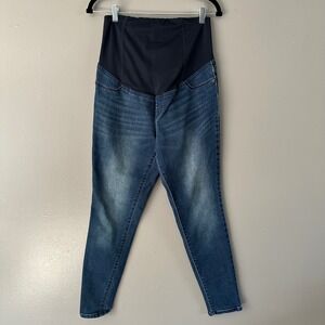 Isabel Maternity High Waist Dark‎ Wash Jeggings